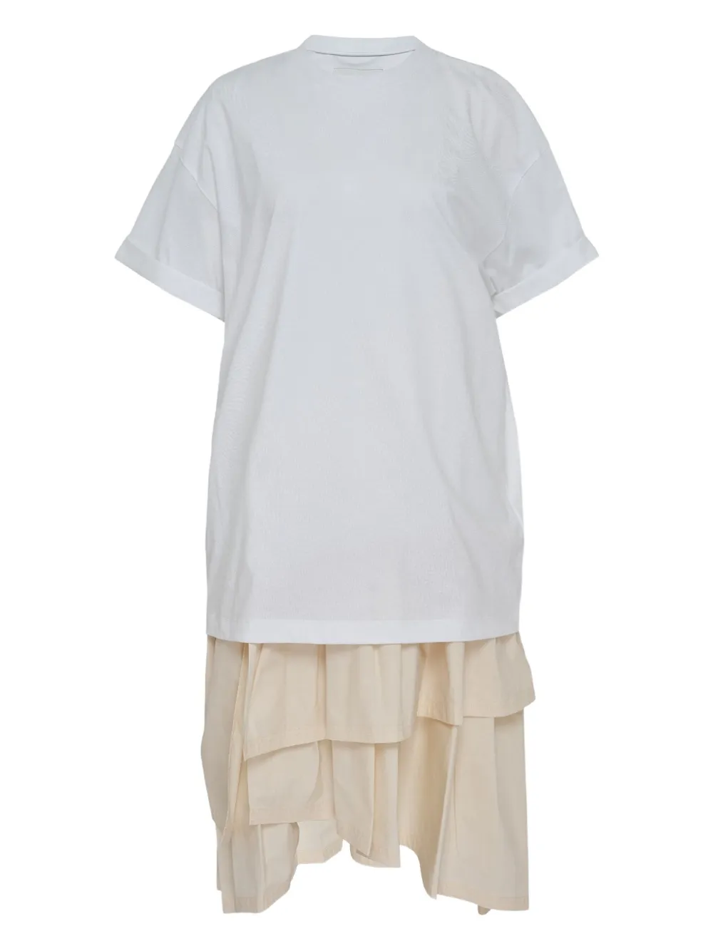 3.1 Phillip Lim layered T-shirt dress Wit