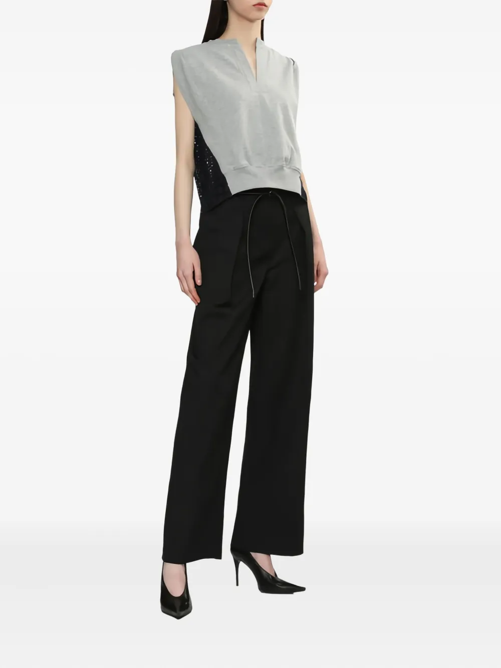 3.1 Phillip Lim eyelet-paneled top | Blouses | Image 2