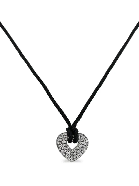 Poiray collar Secret en oro blanco con diamantes 2000