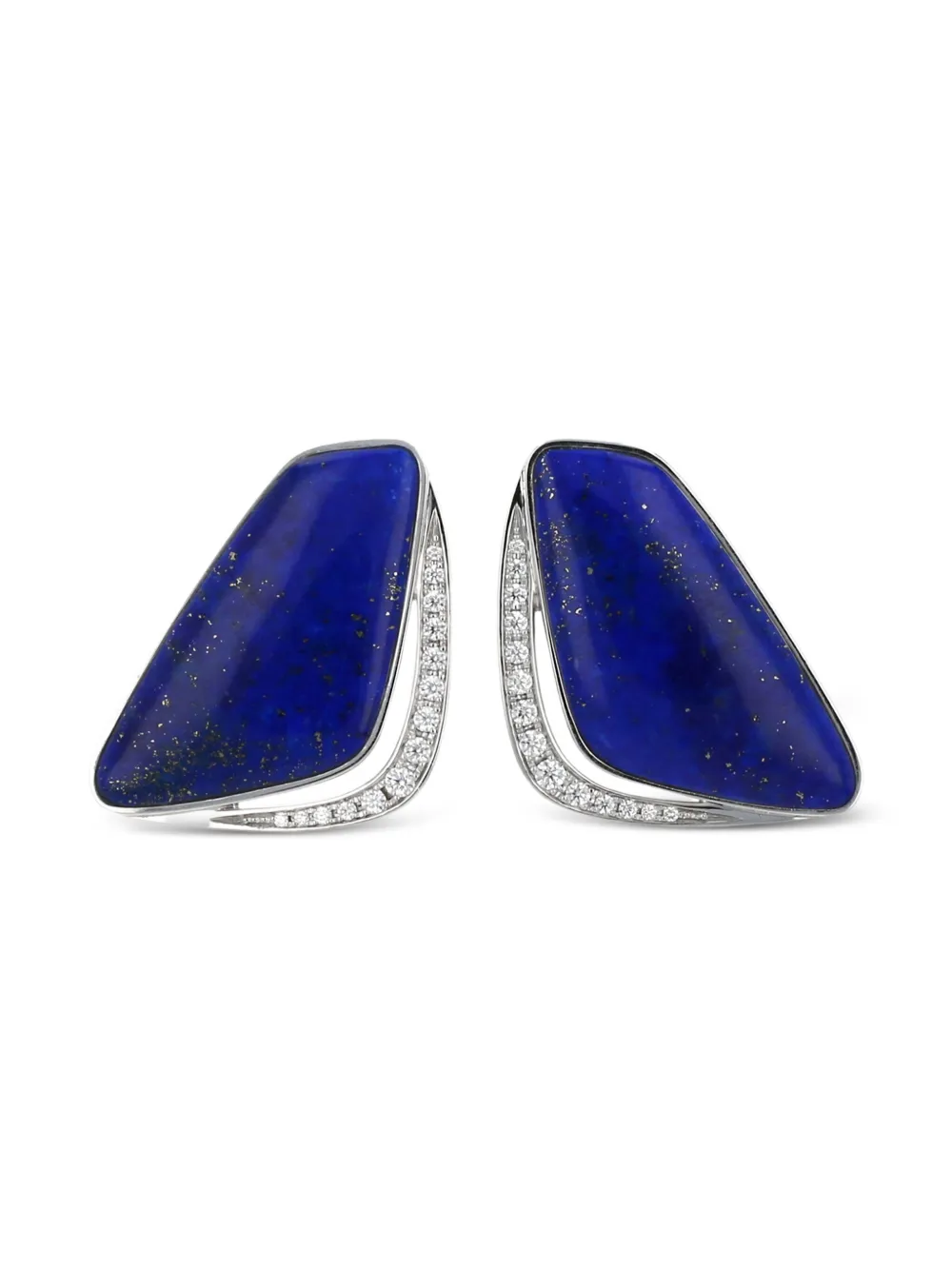 TASAKI aretes en oro blanco con lapislázuli y diamantes 2010 | Image 2