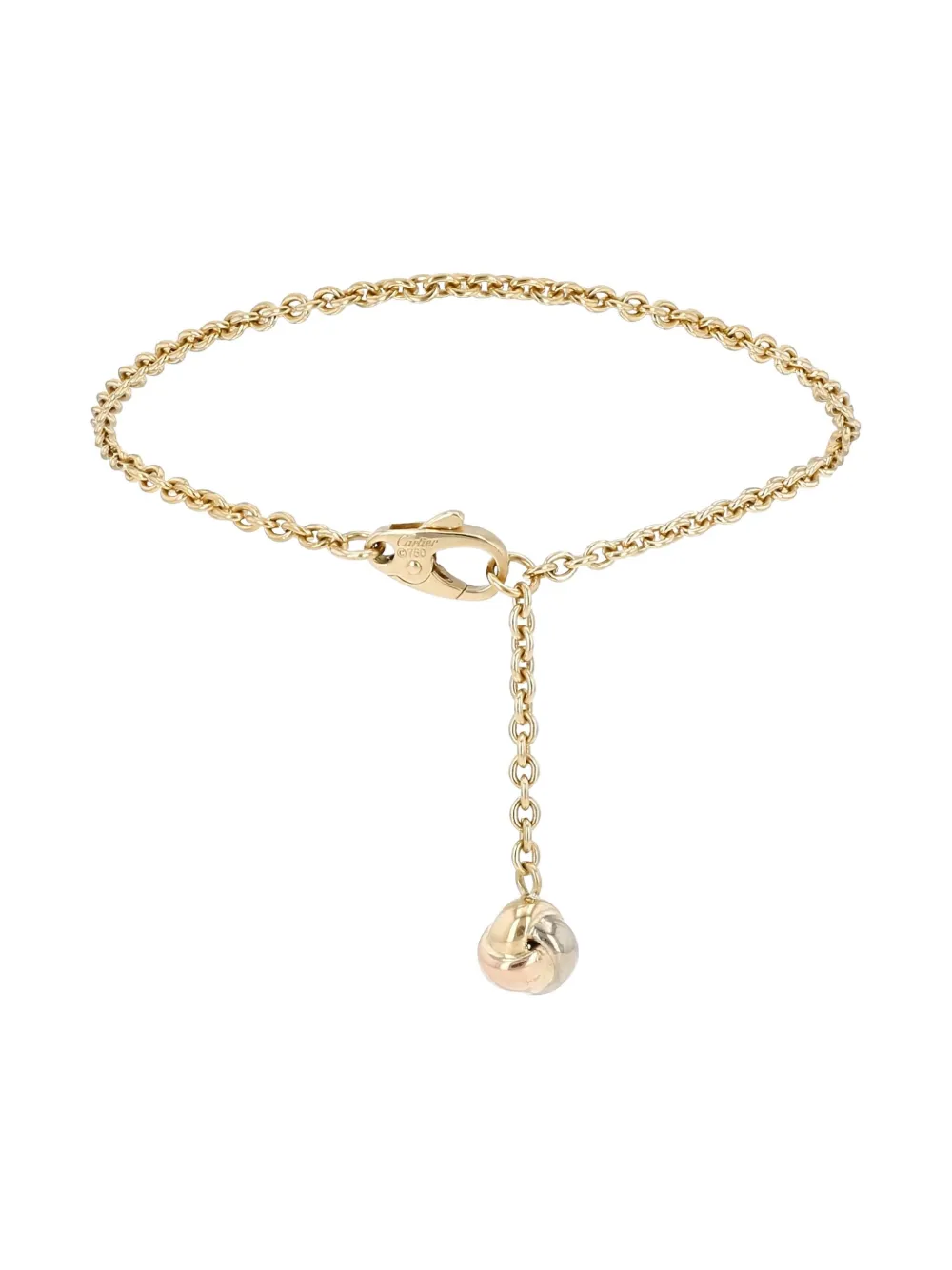 Cartier プレオウンド トリニティ ブレスレット ゴールド - ゴールドトーン Cartier プレオウンド トリニティ ブレスレット ゴールド - ゴールドトーン
