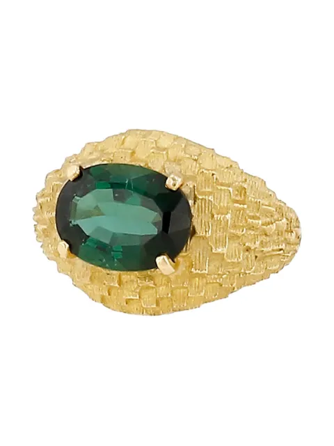 HStern anillo en oro amarillo con turmalina de archivo 