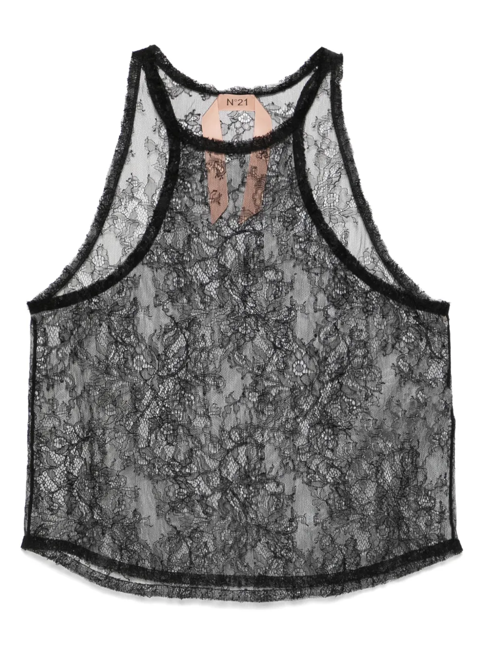 Shop N°21 Floral-lace Tank Top