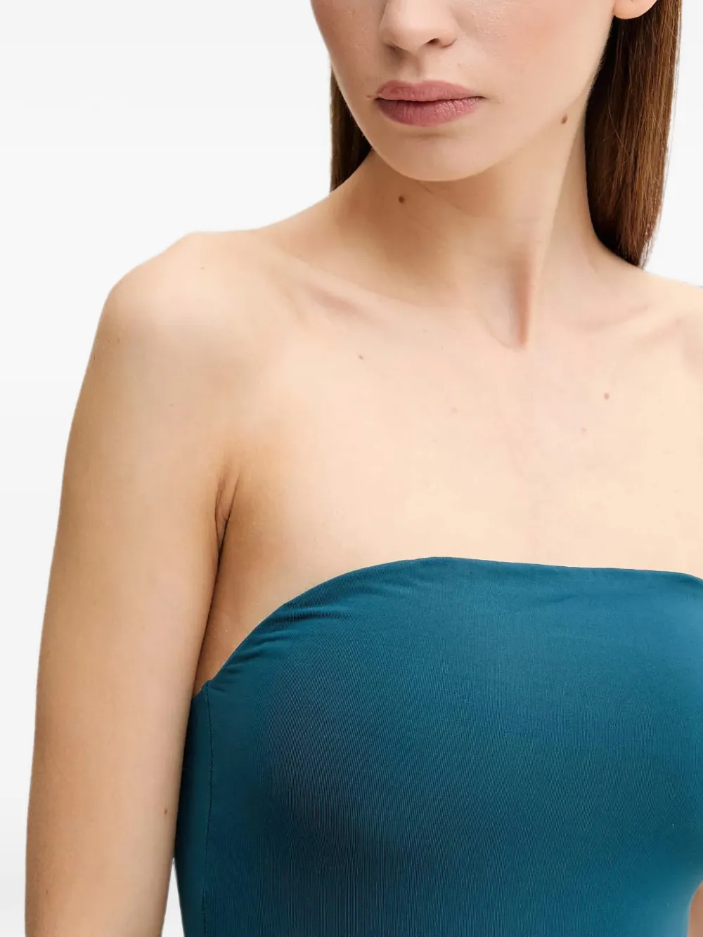 Bond-eye Strapless badpak Blauw