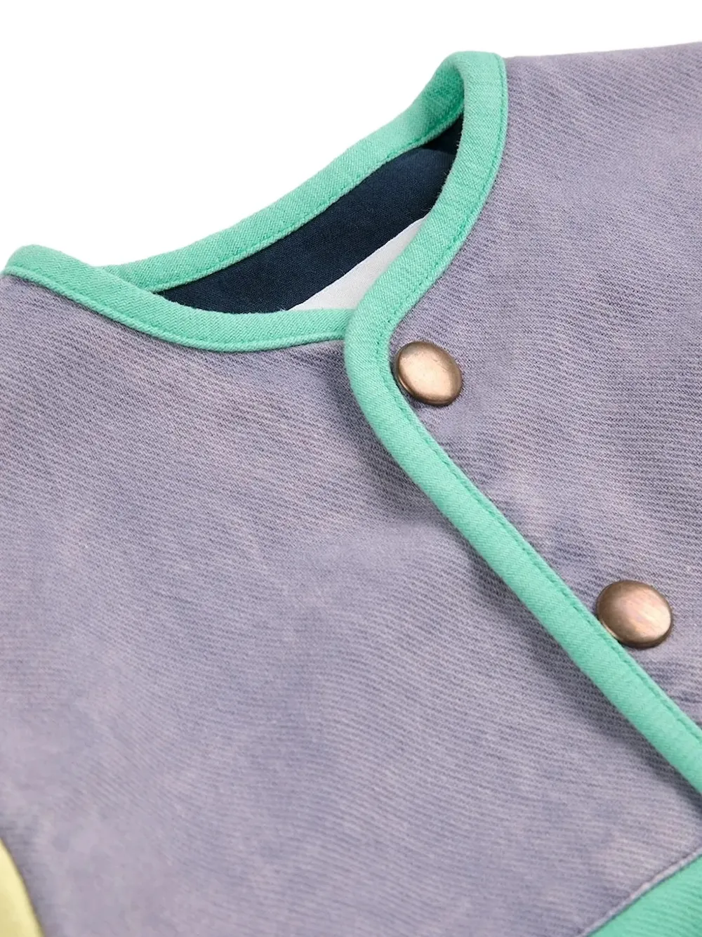 Bobo Choses Colour-block Jacket In Blue