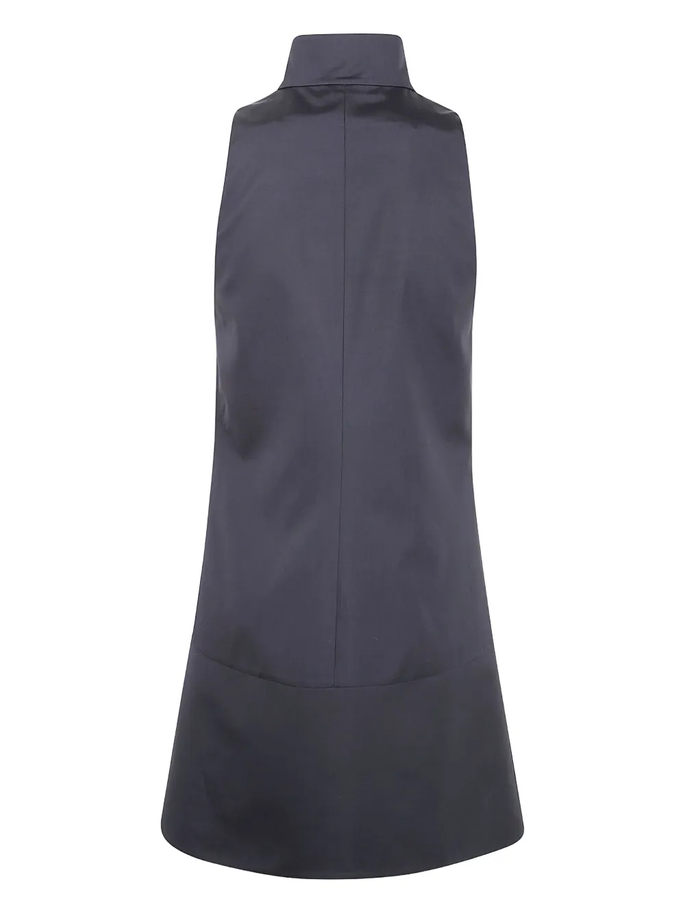 Giovanni Bedin high-neck mini dress - Zwart