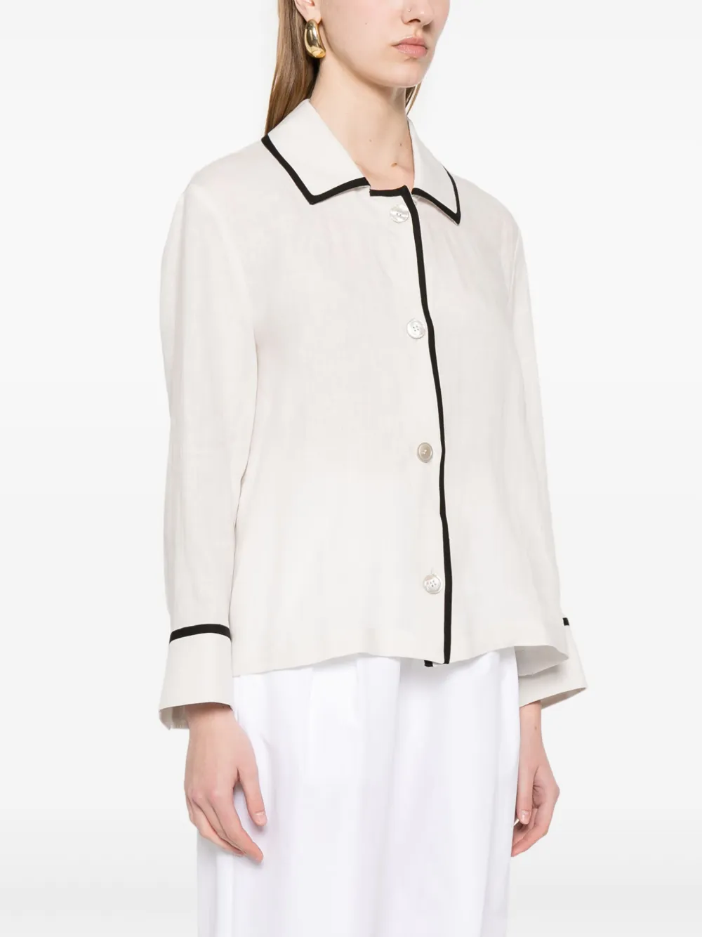 'S Max Mara Marilu blouse Wit