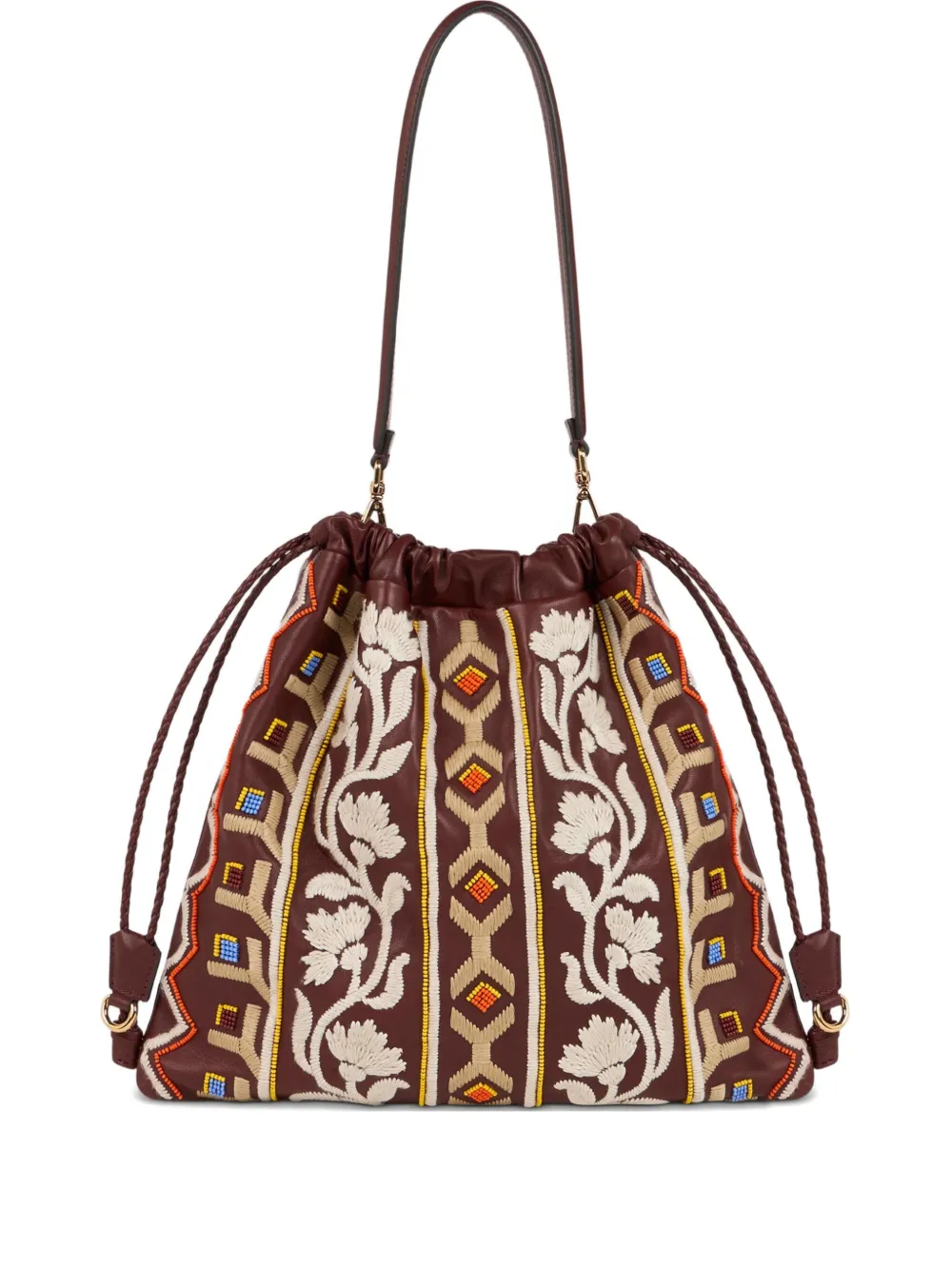ETRO Kalispera medium schoudertas Bruin