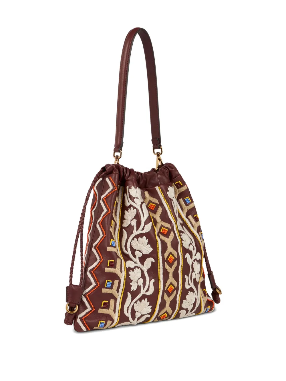 ETRO Kalispera medium schoudertas Bruin