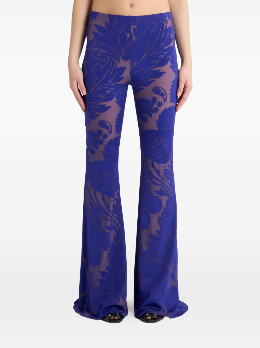 ETRO Flared broek - Blauw