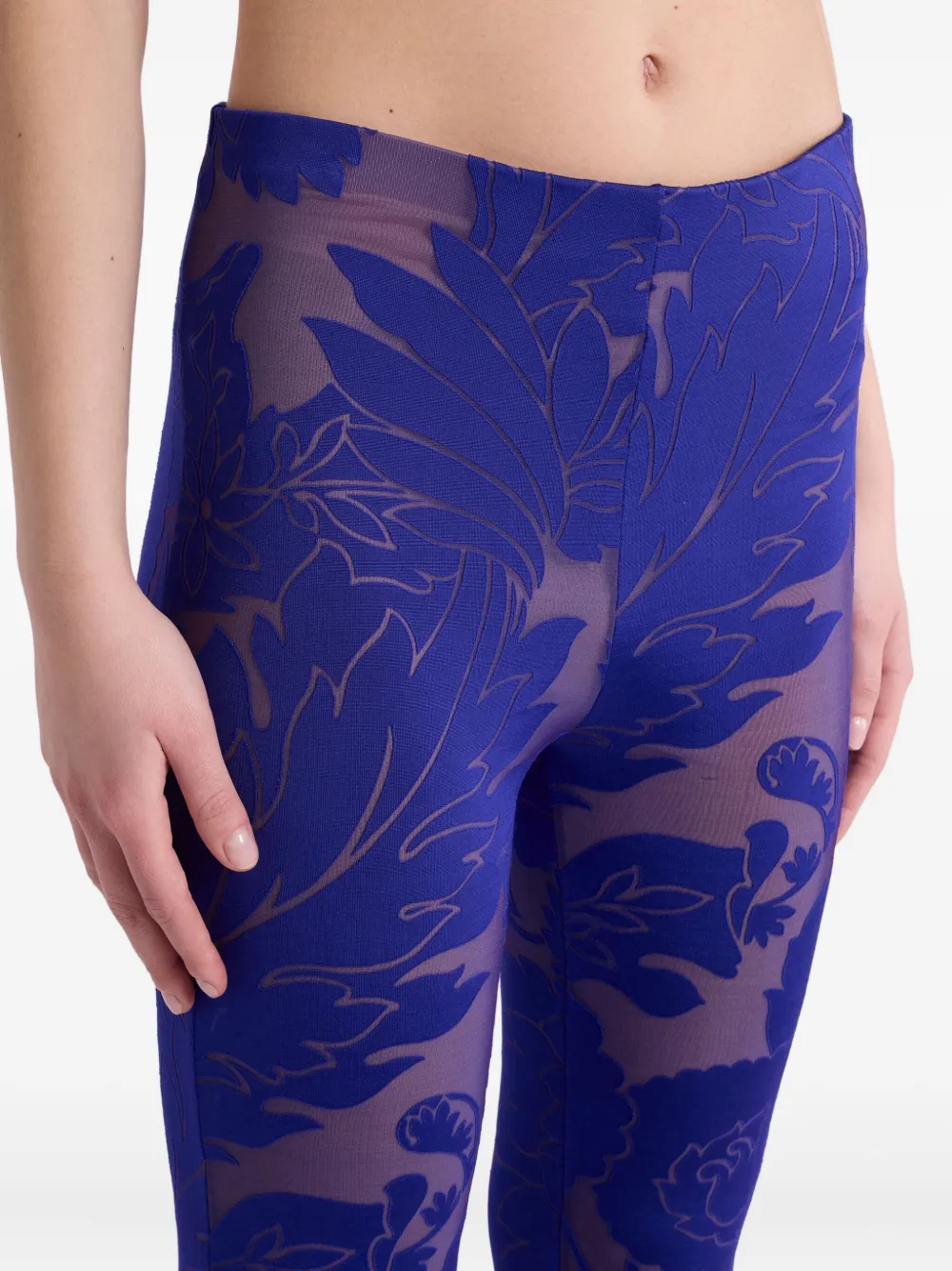 ETRO Flared broek Blauw