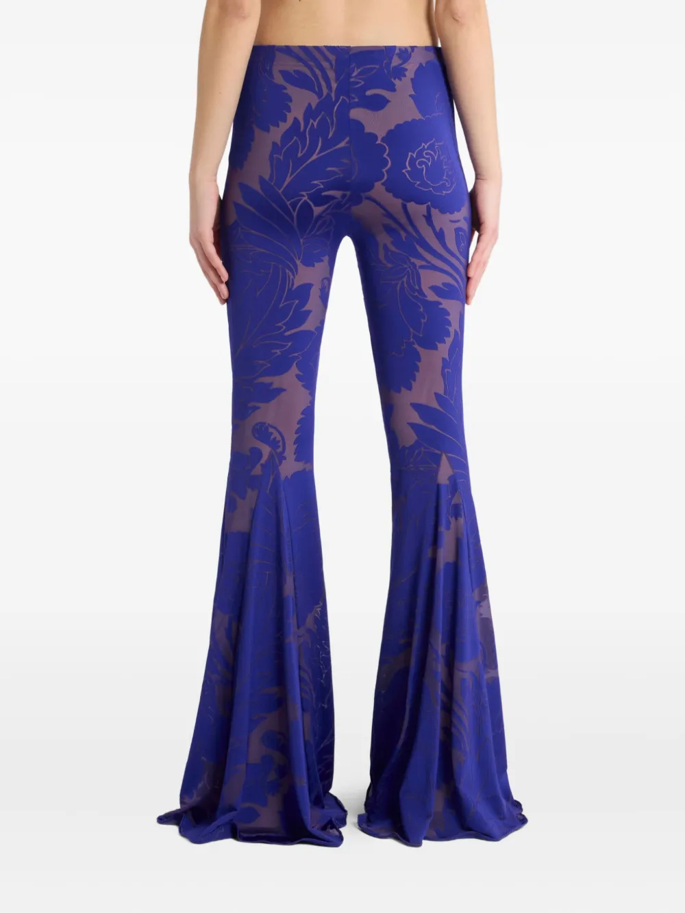 ETRO Flared broek Blauw