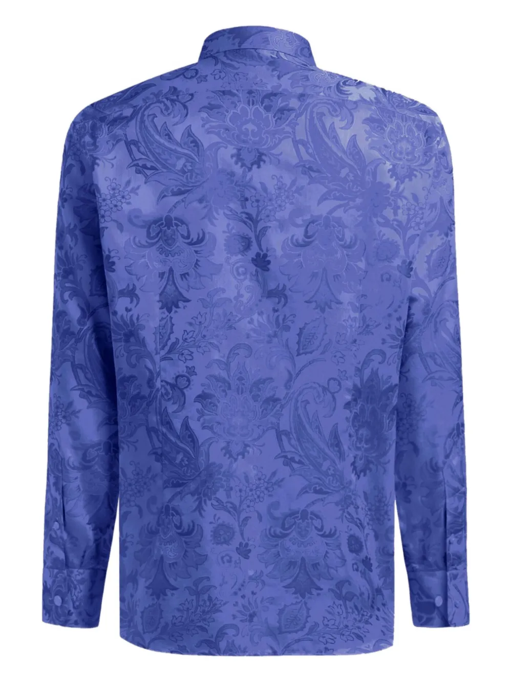 ETRO Poloshirt met jacquard - Blauw