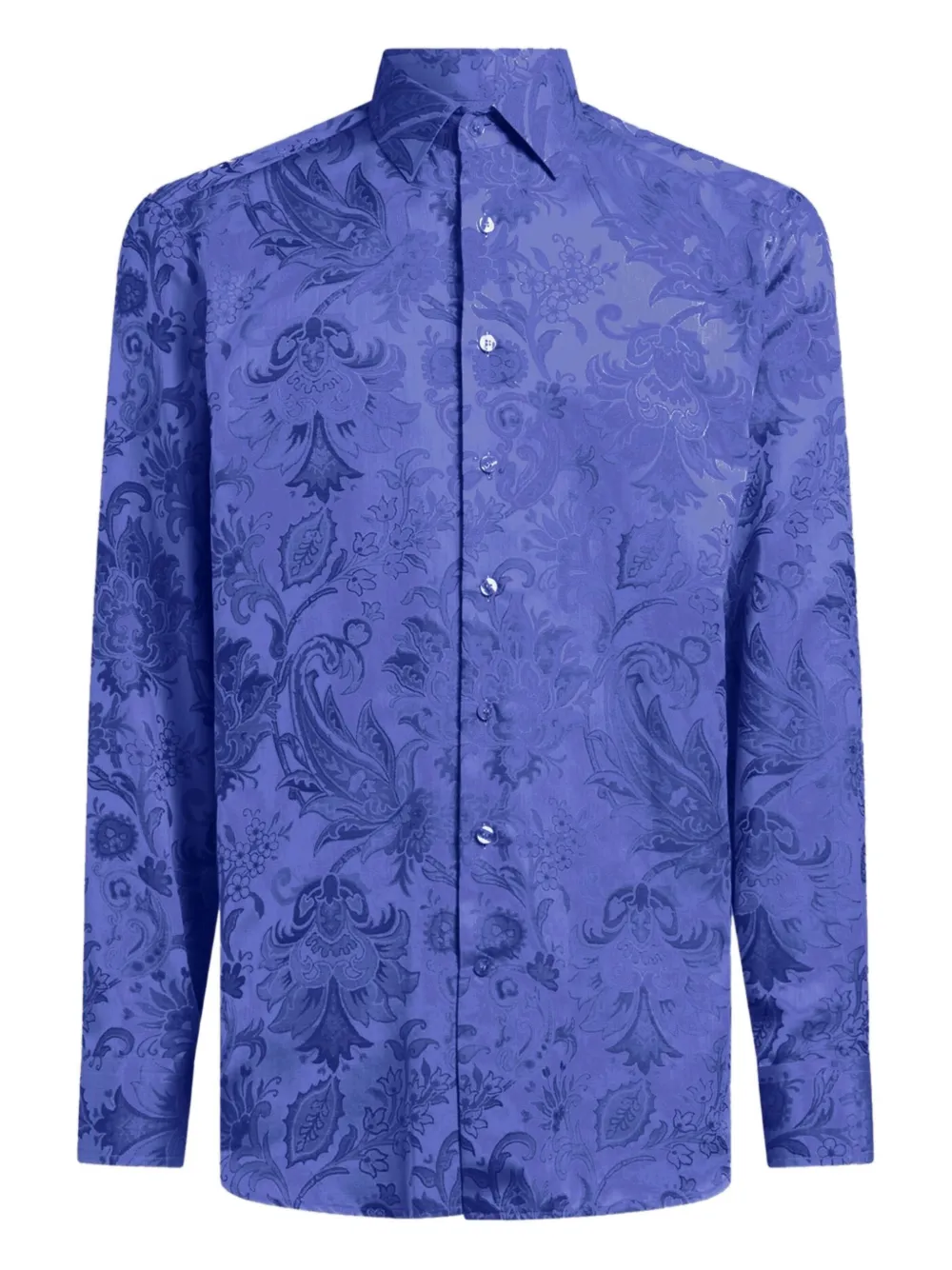 ETRO camisa en jacquard | azul | Image 1