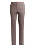 ETRO checked trousers - Orange