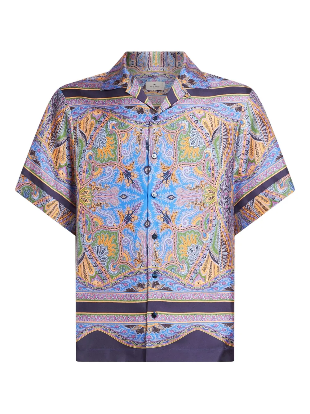 ETRO camisa con estampado gráfico | morado | Image 1
