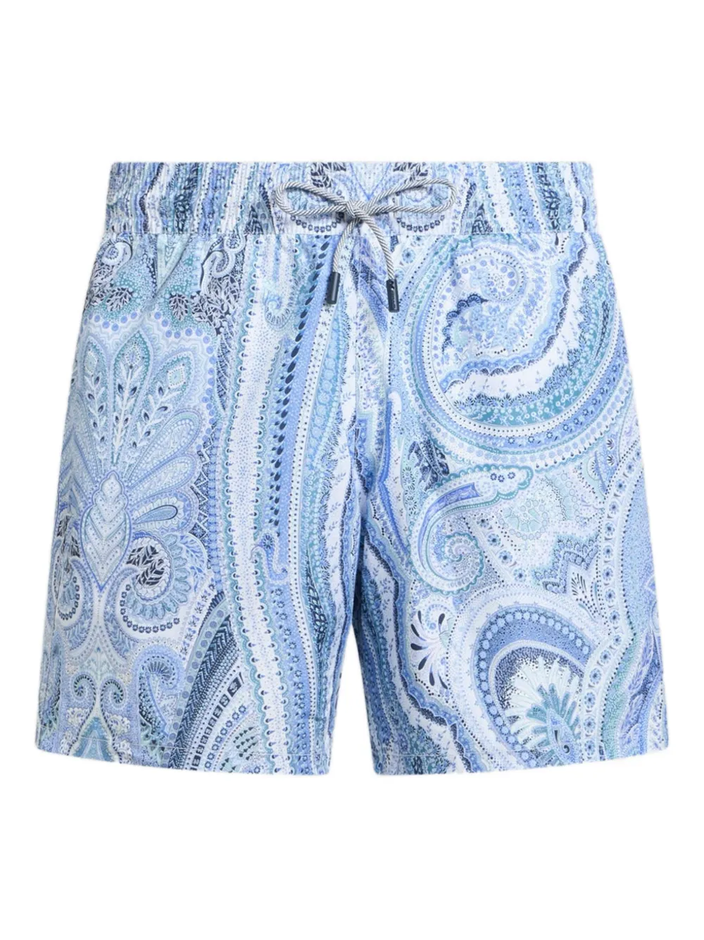 ETRO Zwembroek met bloemenprint Blauw