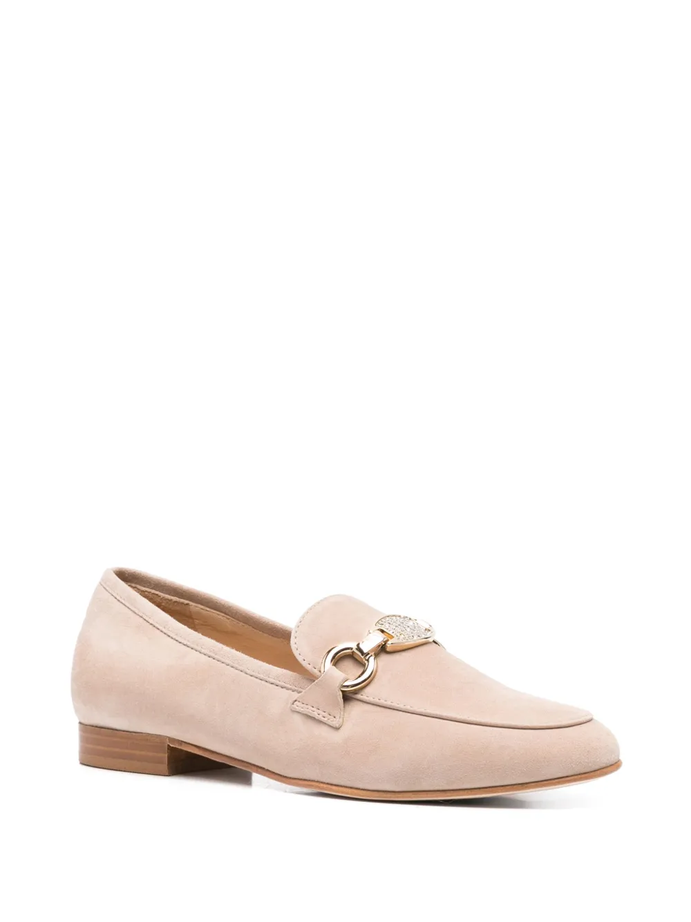 Casadei suede loafers - Beige