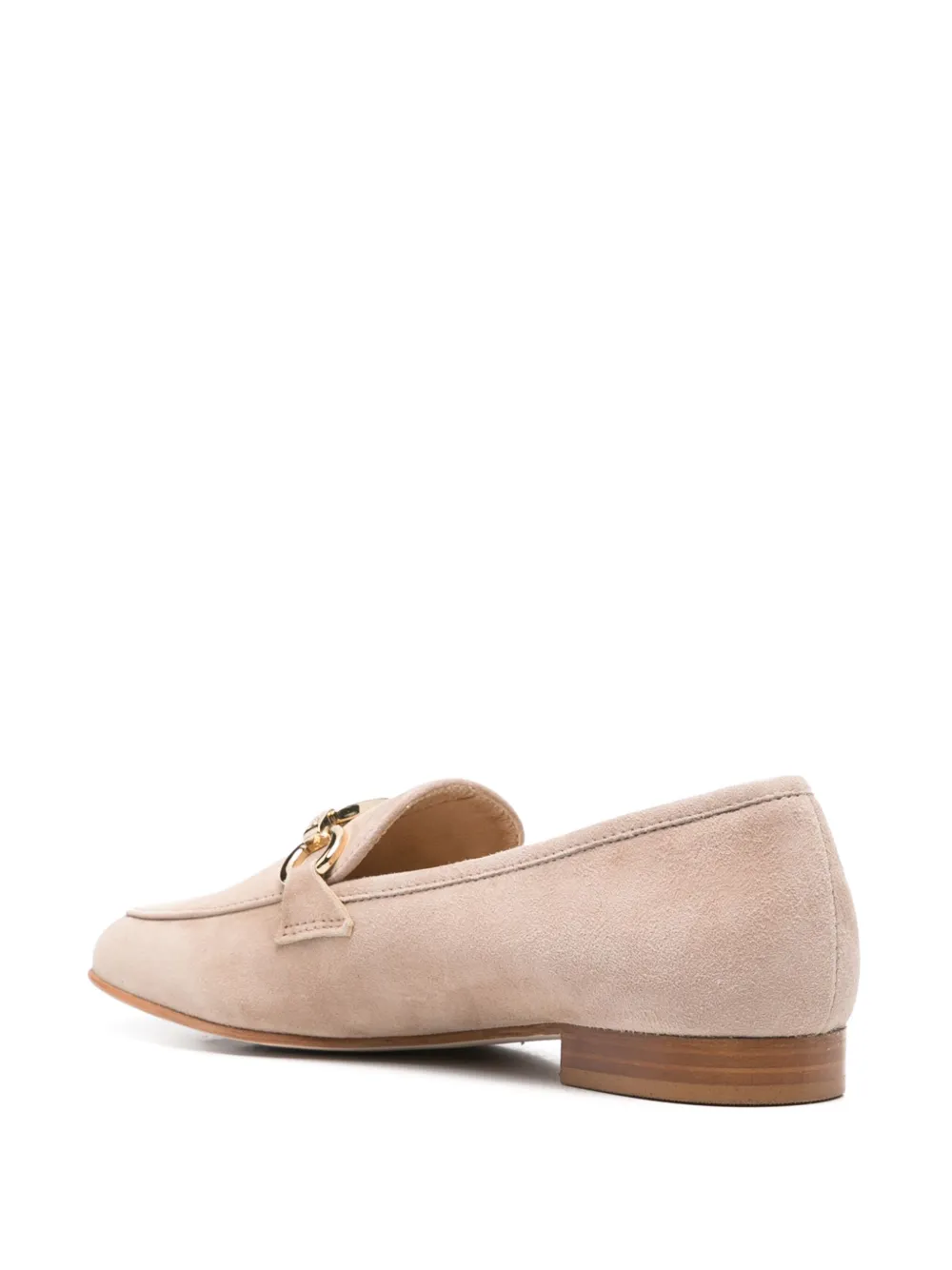 Casadei suede loafers Neutrals