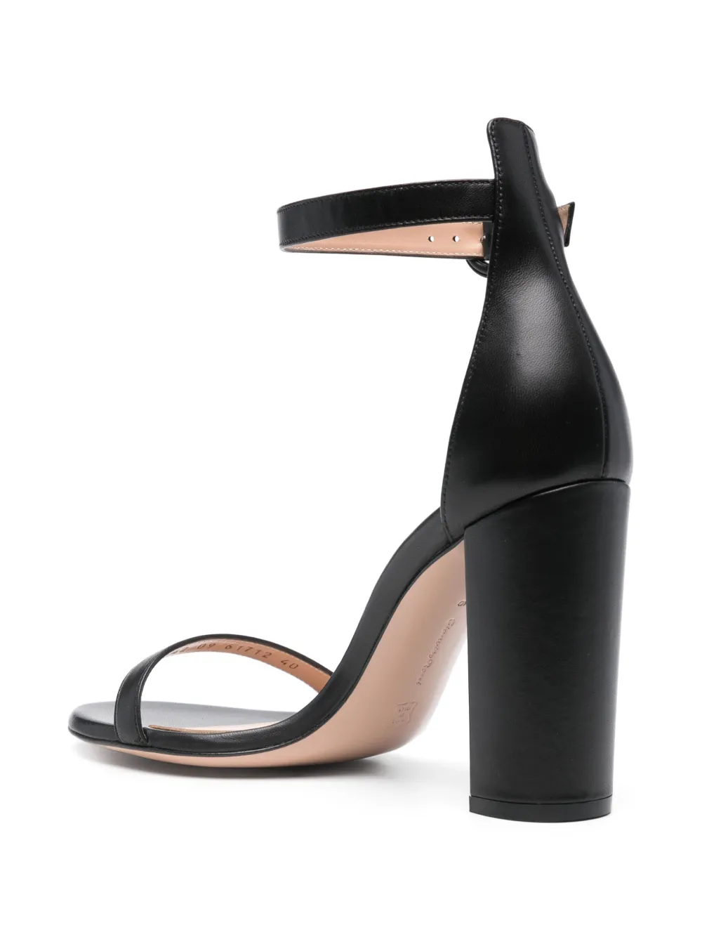 Gianvito Rossi 105mm Gaeta sandals Black