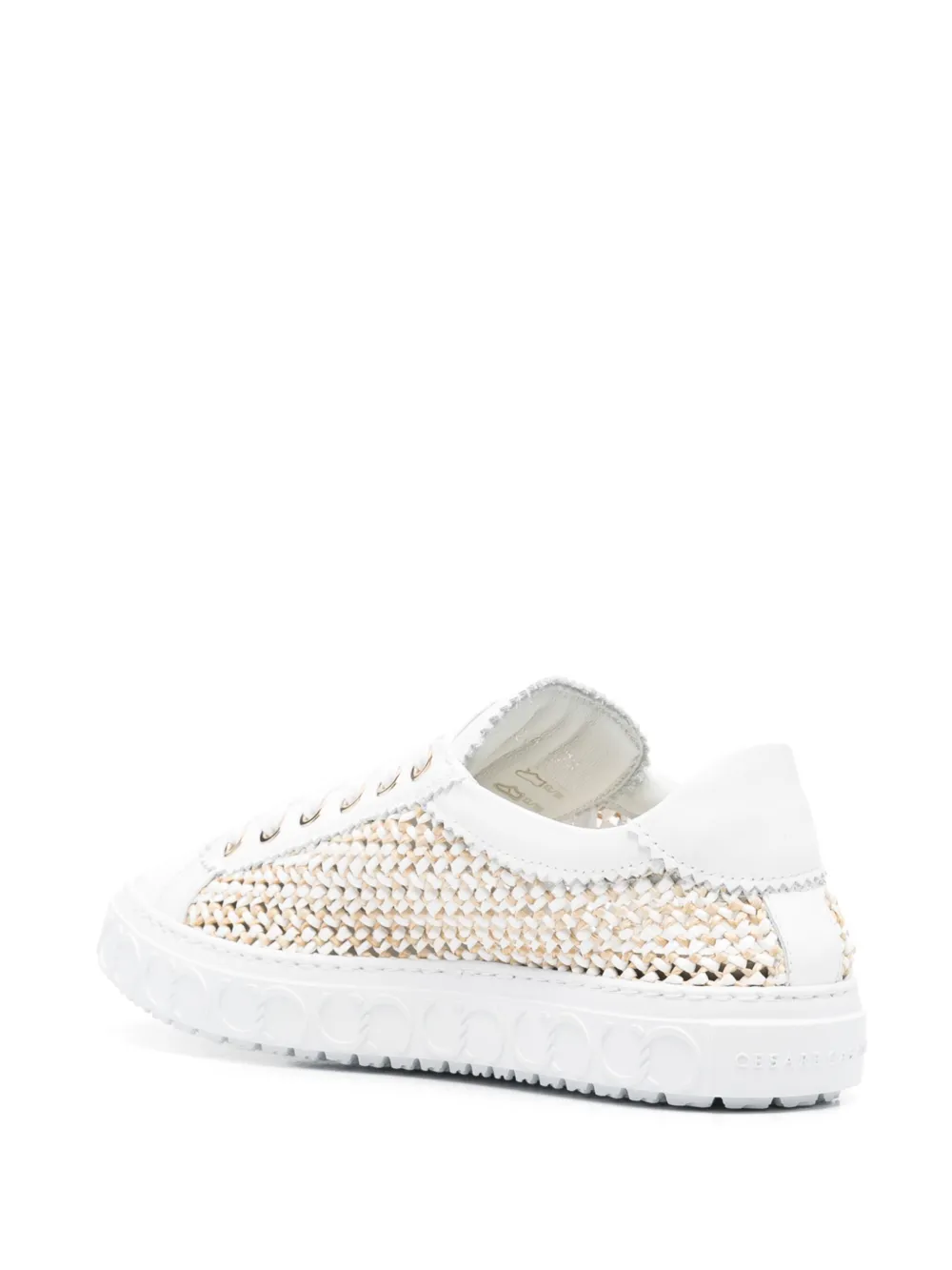 Casadei woven sneakers White