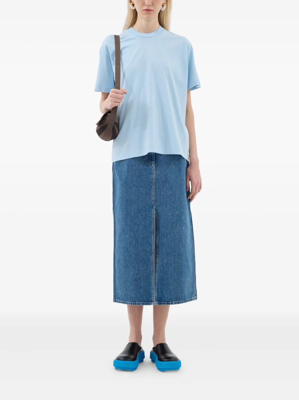 Sunnei T-shirt Blauw