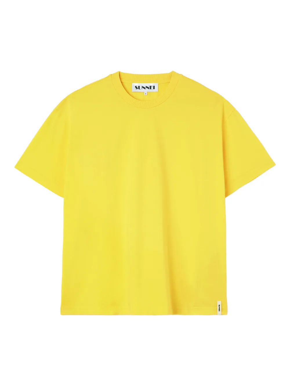 Sunnei short-sleeves T-shirt Geel