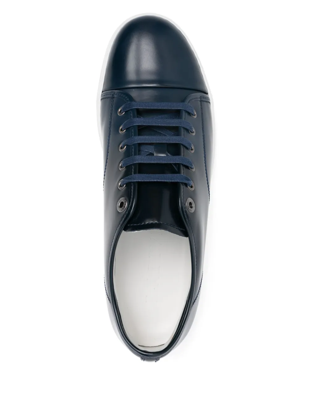 Lanvin leather sneakers Blue