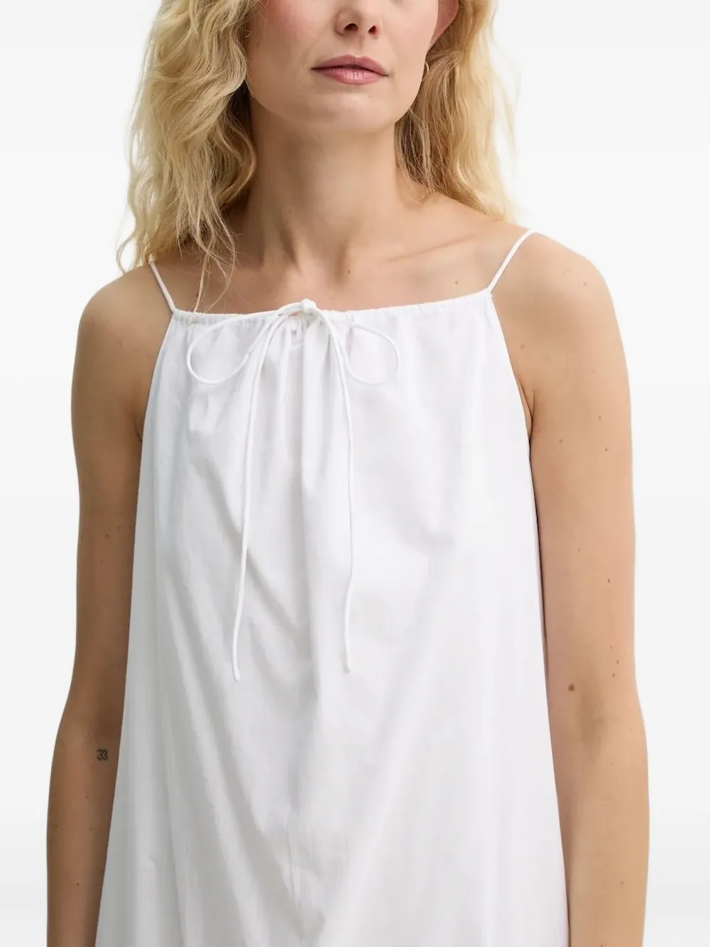 By Malene Birger Elizabeth Organic Cotton Maxi Dress In White