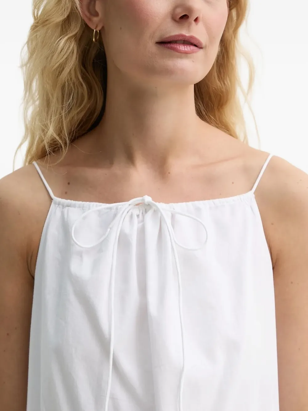 By Malene Birger Elizabeth Organic Cotton Maxi Dress In White