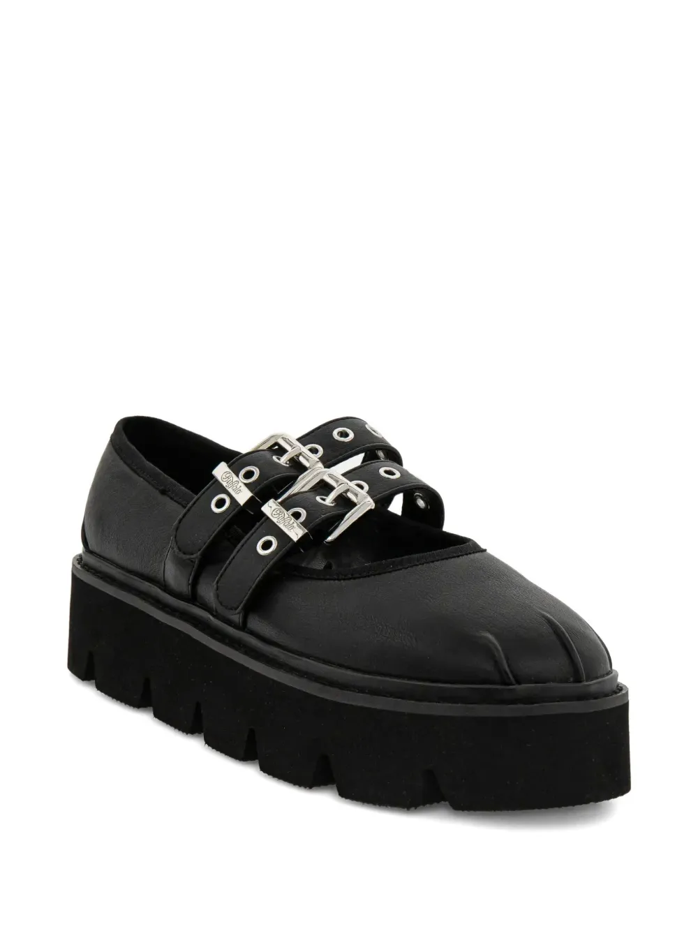 Buffalo Darya Mary TS ballet flats - Zwart