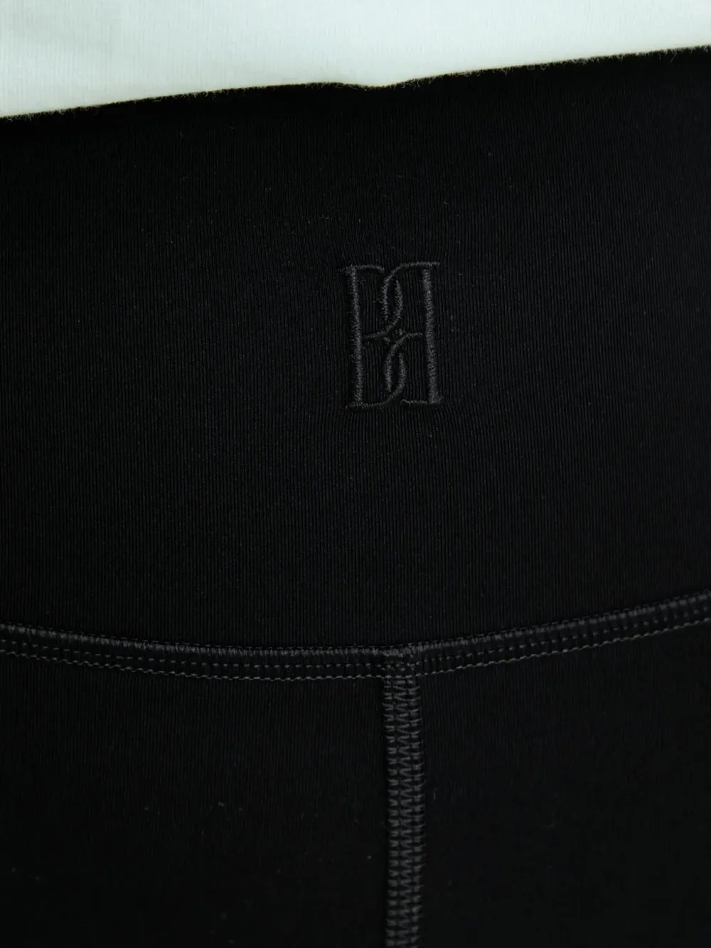 By Malene Birger Fietsshorts met detail Zwart