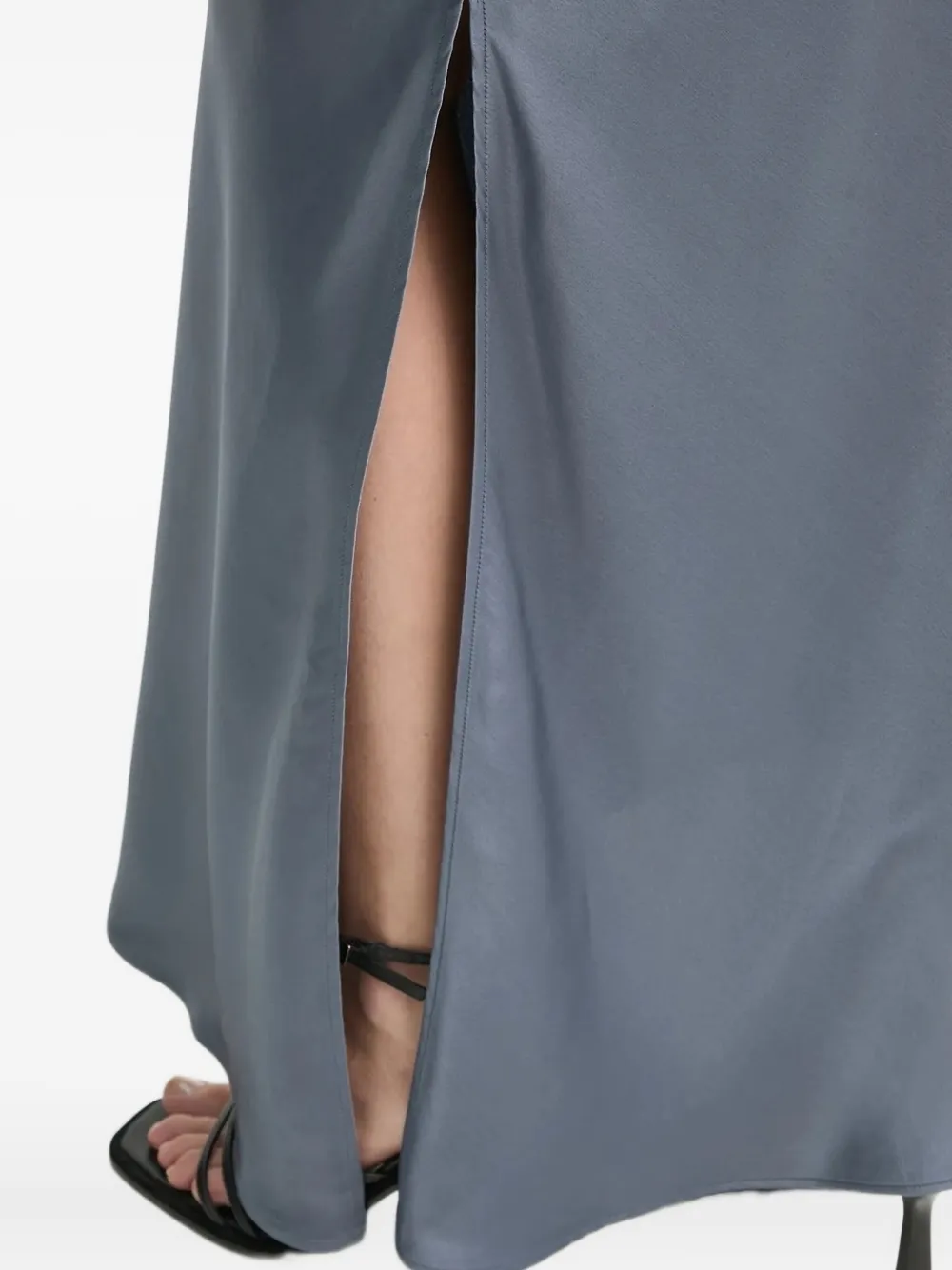 By Malene Birger Avilas One-shoulder Maxi Dress In Gray