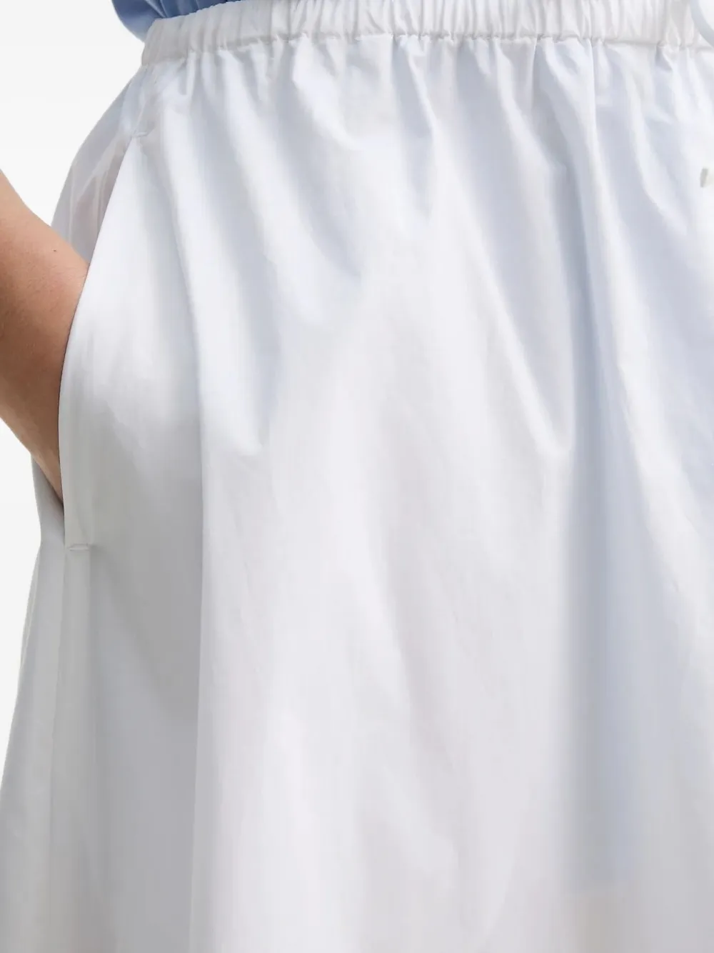 By Malene Birger Pheobes Elastic-waistband Midi Skirt In White