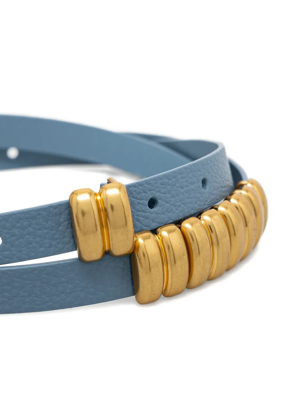 By Malene Birger Ounlo leather belt - Blauw