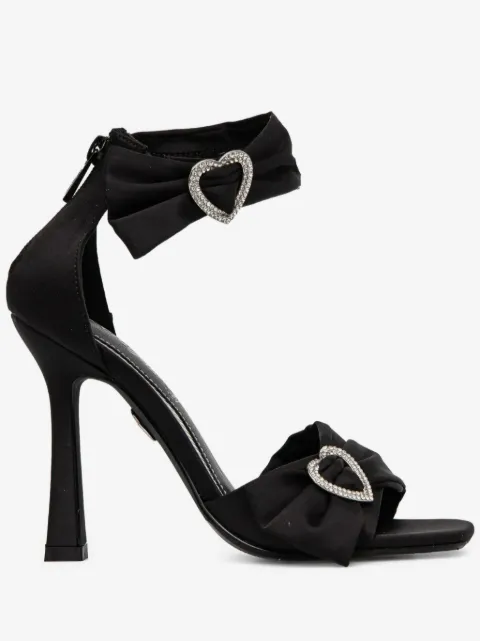 Buffalo Sandália Fairy Chic Heart com salto 110mm