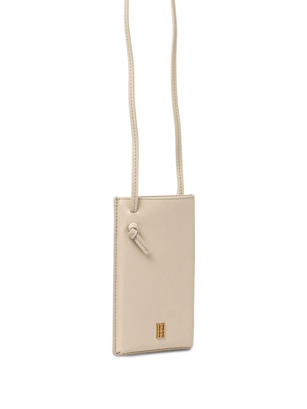 By Malene Birger Leather Phone Case In Neutral