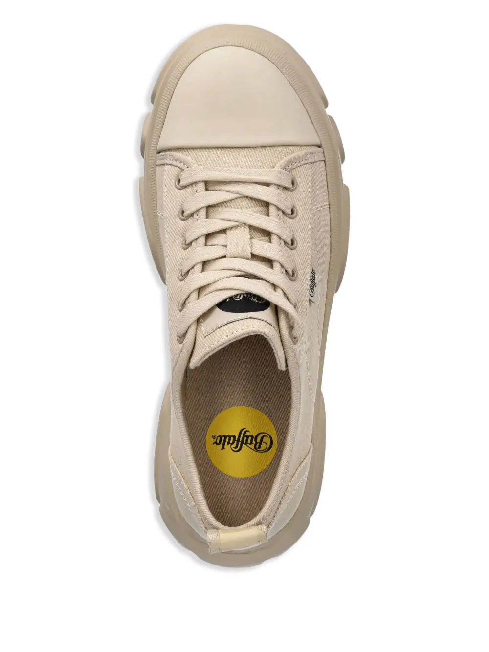 Buffalo Tremor chunky-sole lace-up sneakers Neutrals