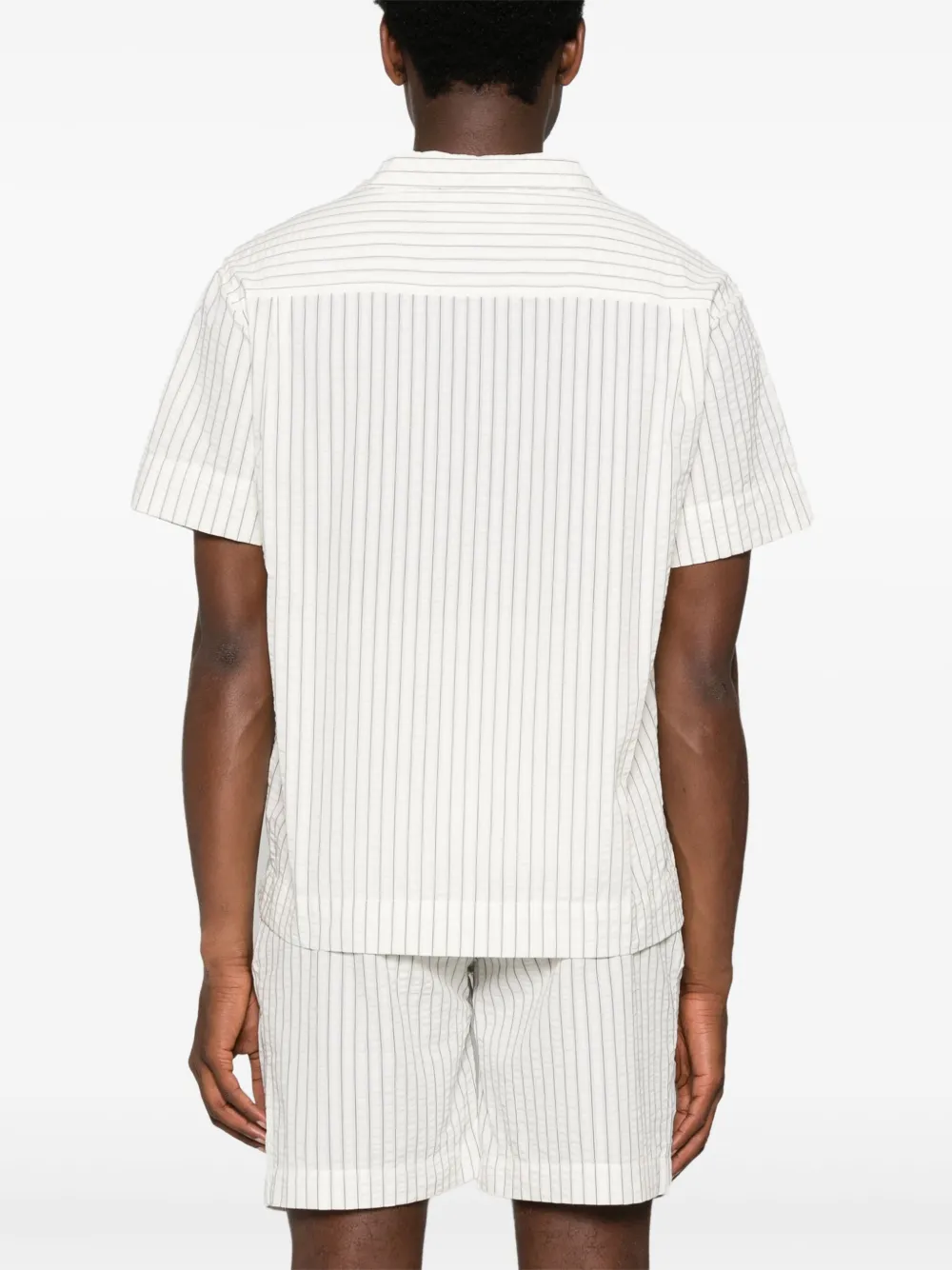 S.s.daley Striped Shirt In Neutral