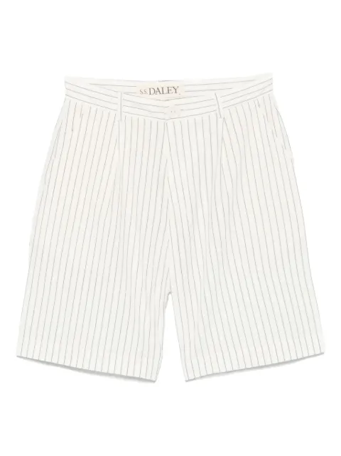 S.S.DALEY pinstriped shorts