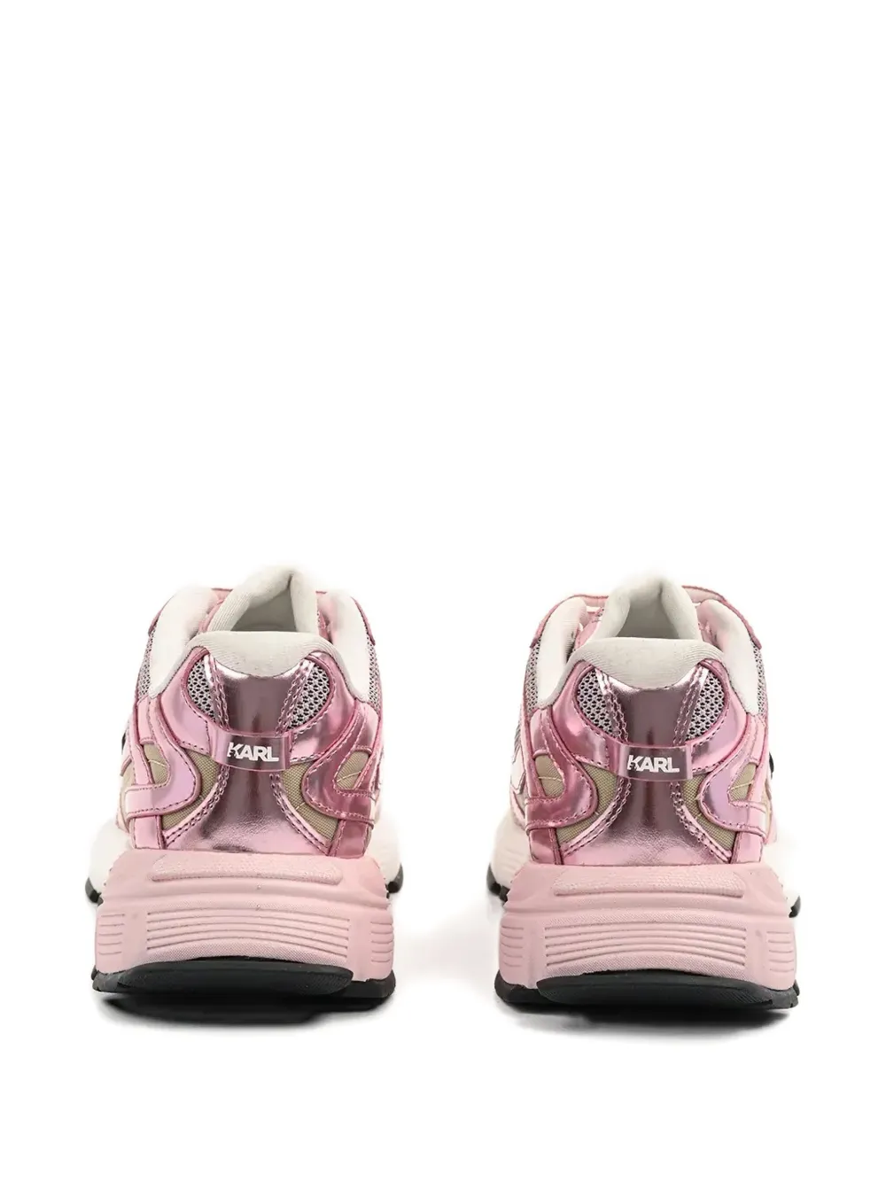 Karl Lagerfeld logo-appliqué sneakers Pink