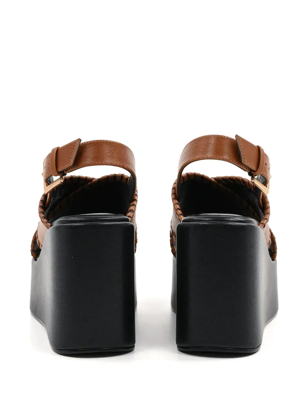Karl Lagerfeld 90mm Wendy sandals Brown