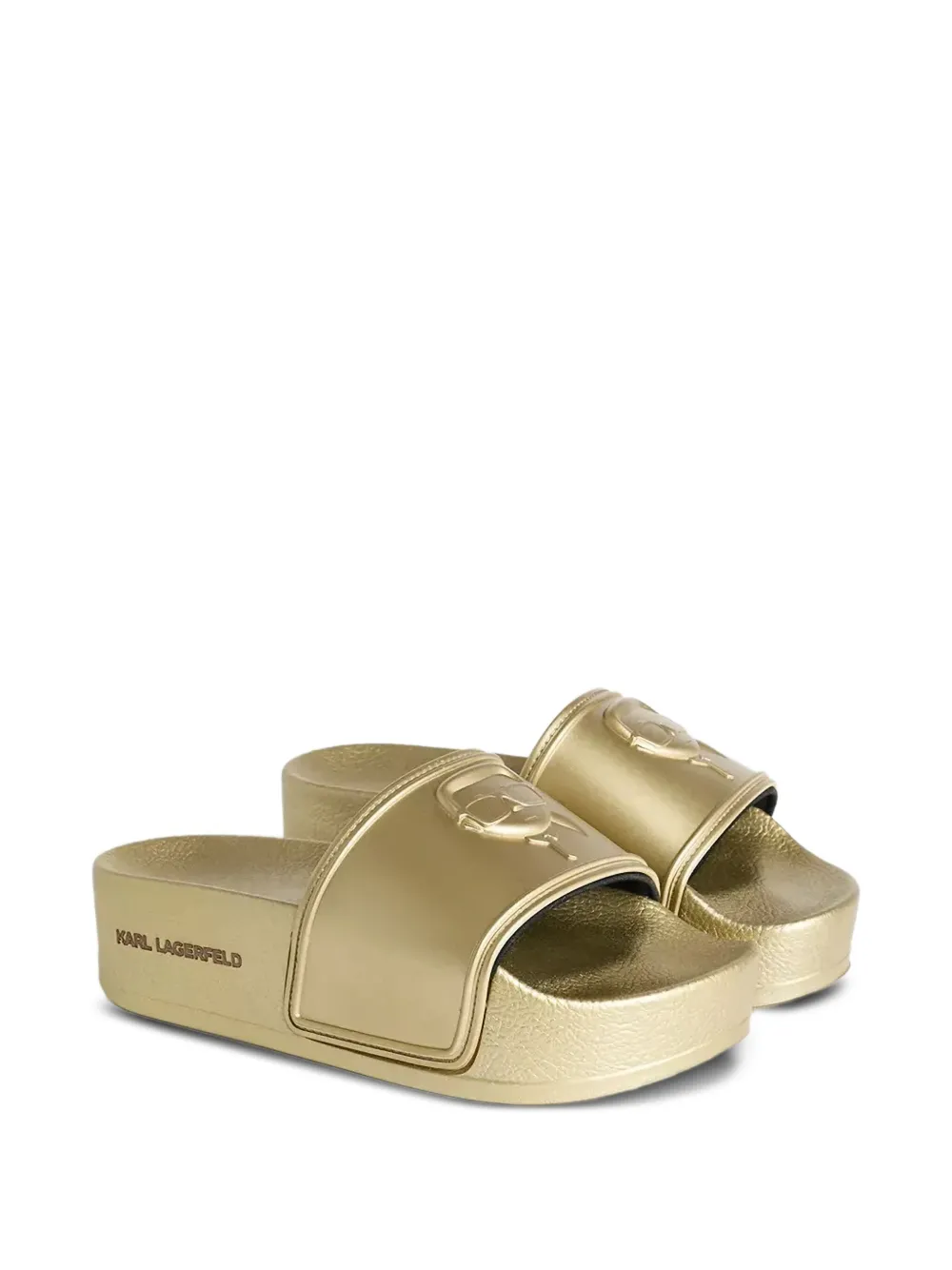 Karl Lagerfeld Ikon Kondo pool slides | Image 2