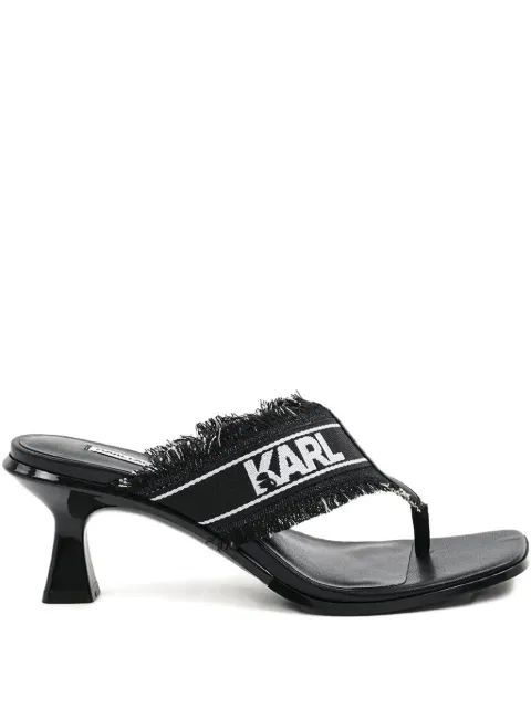 Karl Lagerfeld 70mm Panache II flip flops