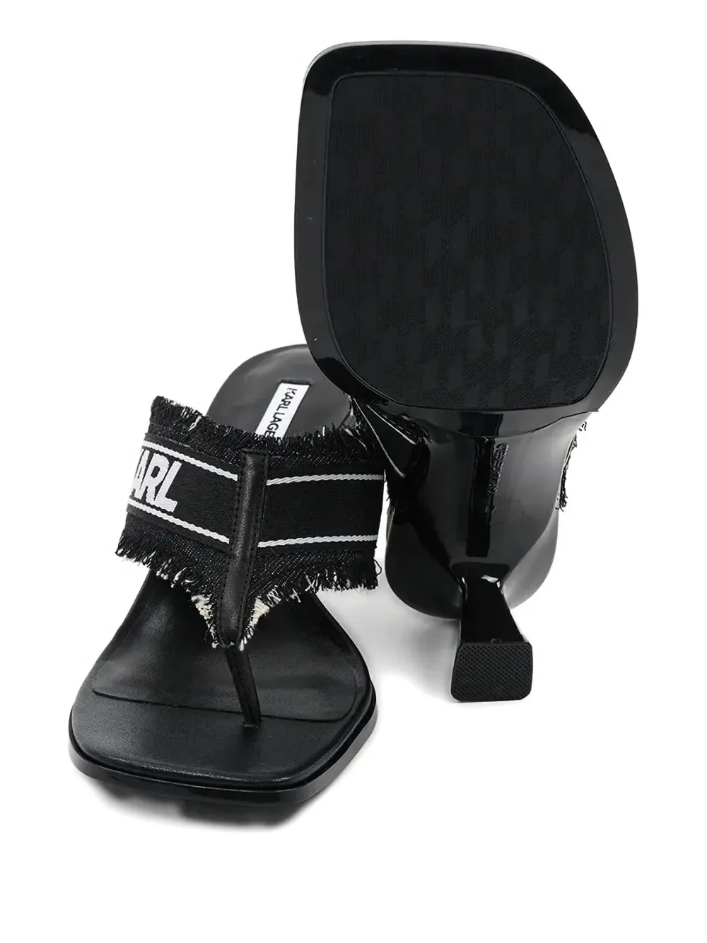 KARL LAGERFELD 70MM PANACHE II FLIP FLOPS