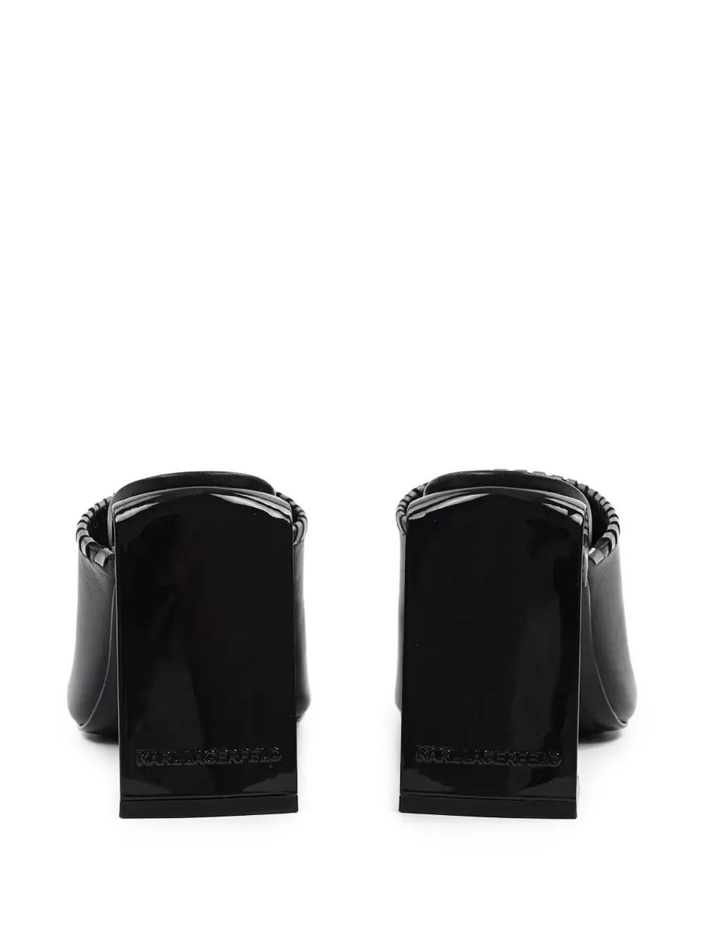 Karl Lagerfeld 90mm Astra Nova sandals Black
