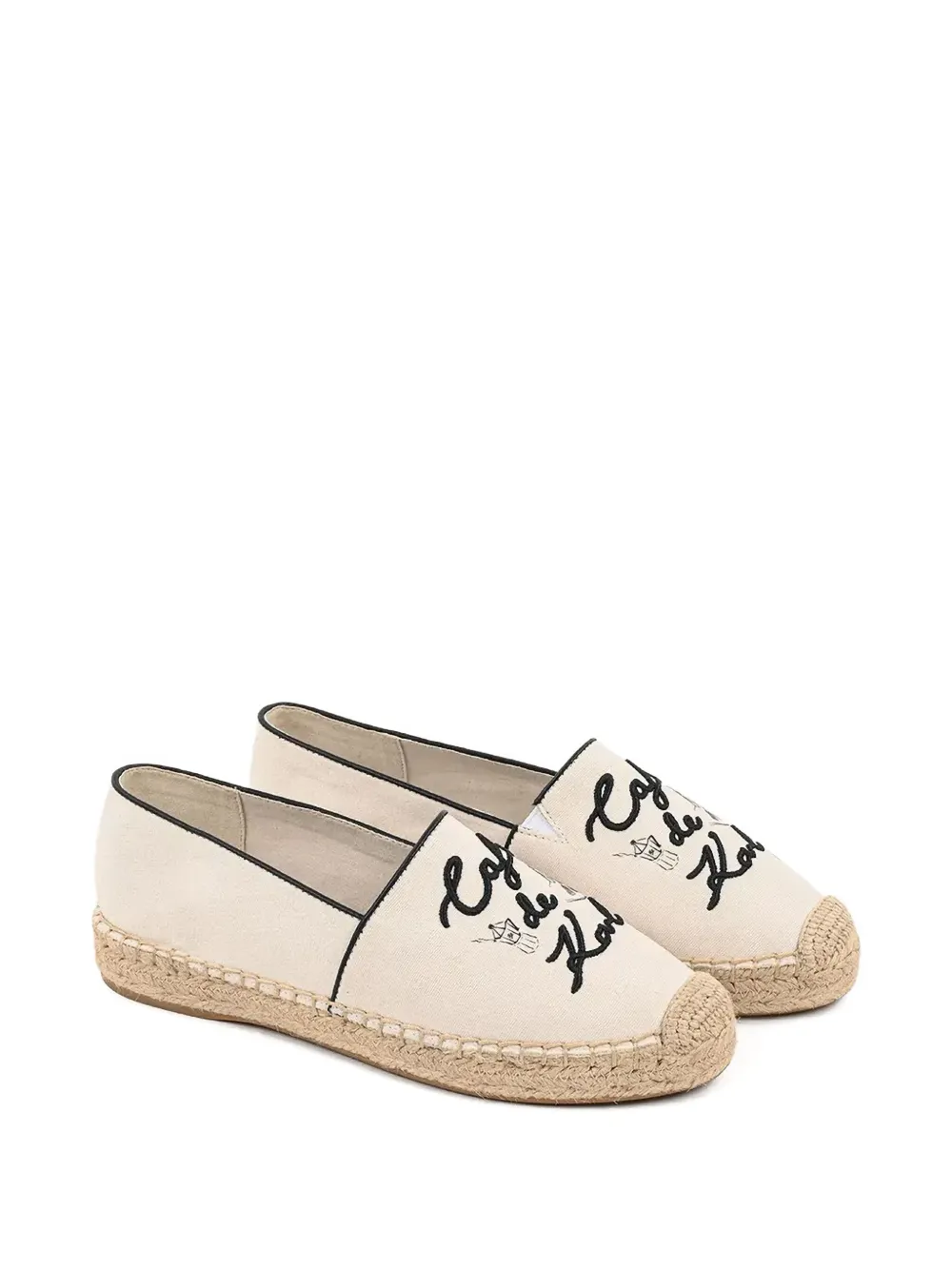 Karl Lagerfeld Kamini Duo espadrilles Neutrals