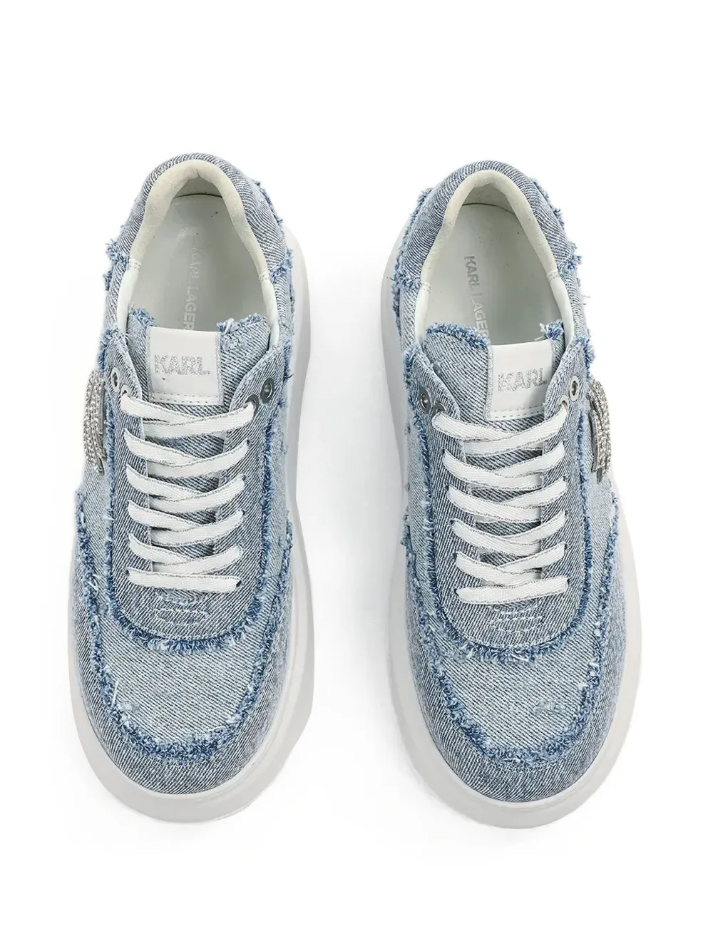 Karl Lagerfeld Anakapri sneakers Blauw