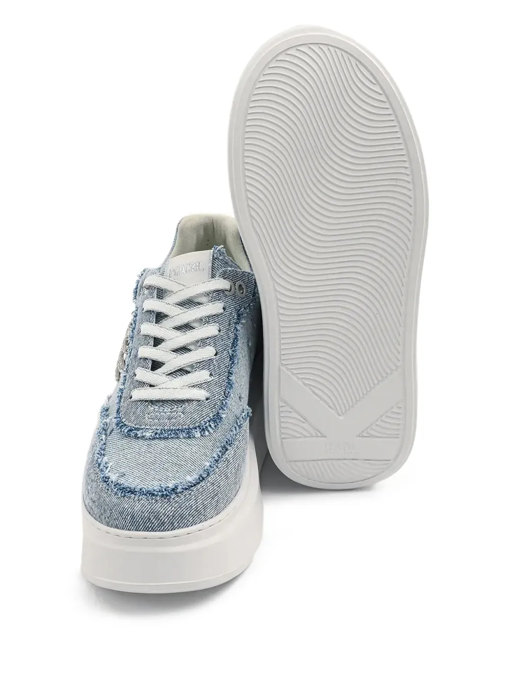 Karl Lagerfeld Anakapri sneakers Blauw