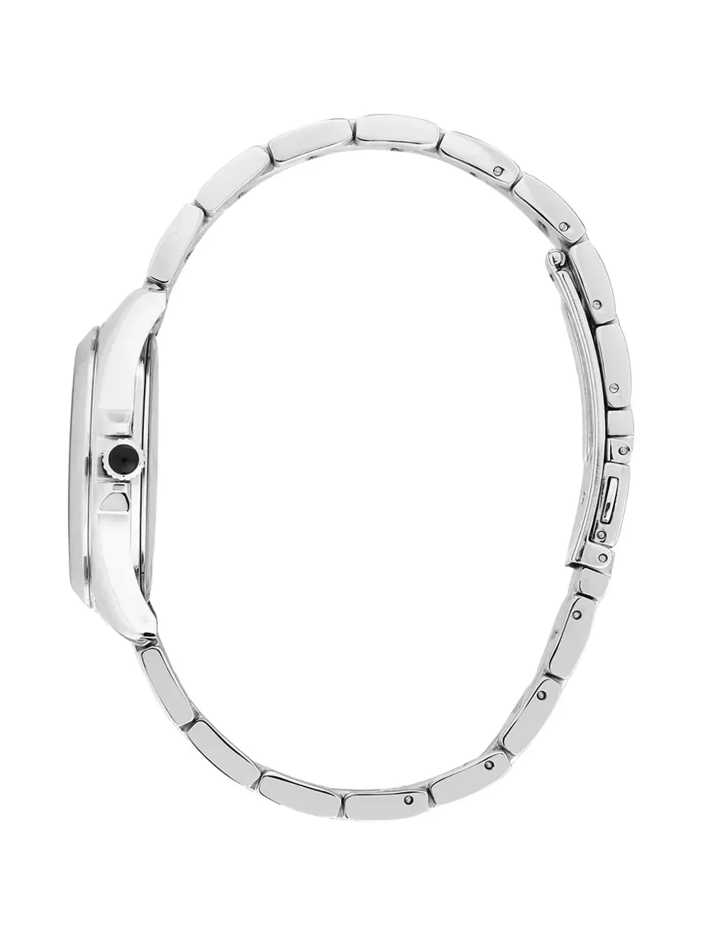 Karl Lagerfeld Round Essentials 35mm In Metallic